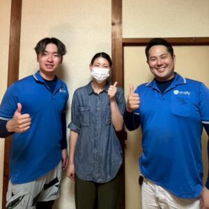 兵庫県三田市のお客様との写真