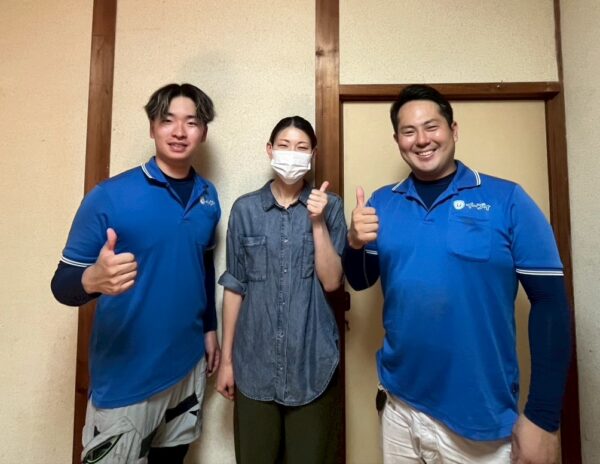 兵庫県三田市のお客様との写真