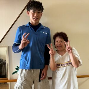大阪府東大阪市のお客様との写真