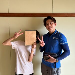 大阪府門真市のお客様との写真