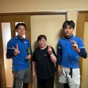 大阪府門真市のお客様との写真
