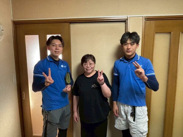大阪府門真市のお客様との写真
