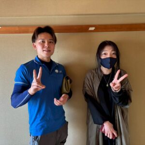 大阪府東大阪市のお客様との写真