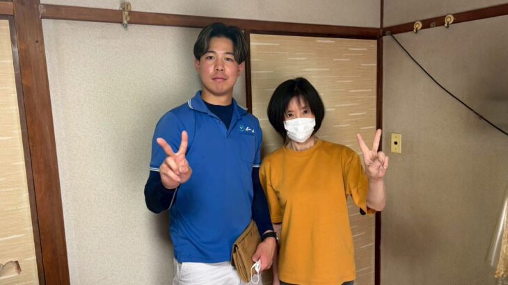 大阪府吹田市のお客様との写真