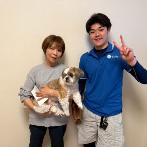 大阪府堺市西区のお客様との写真